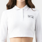 APRILE CROP TOP WOMEN WHITE - Monastery | Tienda Oficial Colombia