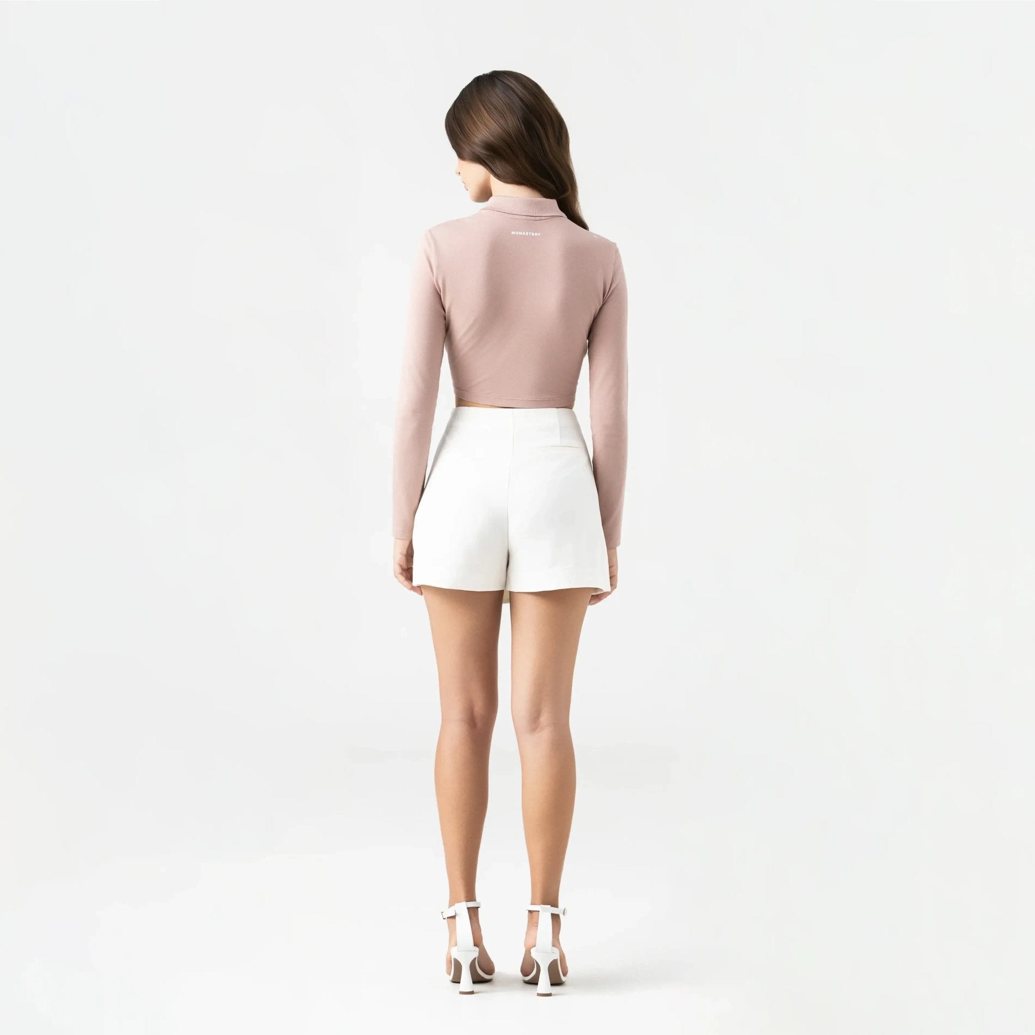 APRILE CROP TOP WOMEN WOODROSE - Monastery | Tienda Oficial Colombia