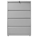 ARCHIVO STARKEN DE 4 GAVETAS GRANDES EN POLYMETAL GRAY