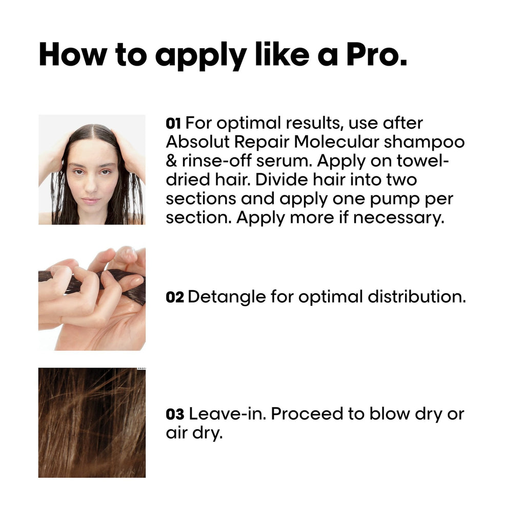 LOREAL ABSOLUT REPAIR MOLECULAR LEAVE IN MASK 100ML