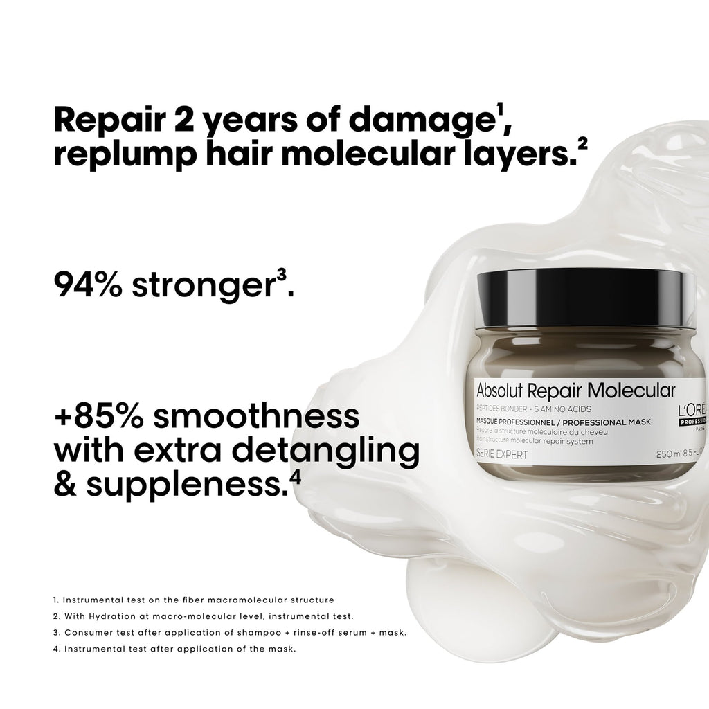 LOREAL ABSOLUT REPAIR MOLECULAR MASQUE 250ML