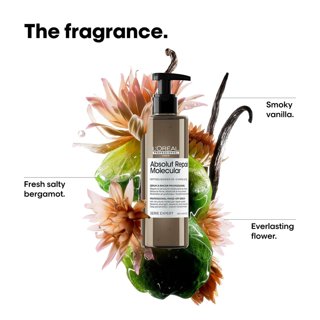 LOREAL ABSOLUT REPAIR MOLECULAR HAIR SERUM COND  250ML