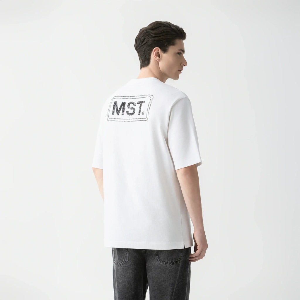 ASEM T - SHIRT OVERSIZED MEN WHITE - Monastery | Tienda Oficial Colombia