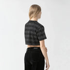 ASH CROP TOP WOMEN BLACK - Monastery | Tienda Oficial Colombia