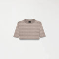 ASH CROP TOP WOMEN TAUPE GRAY - Monastery | Tienda Oficial Colombia