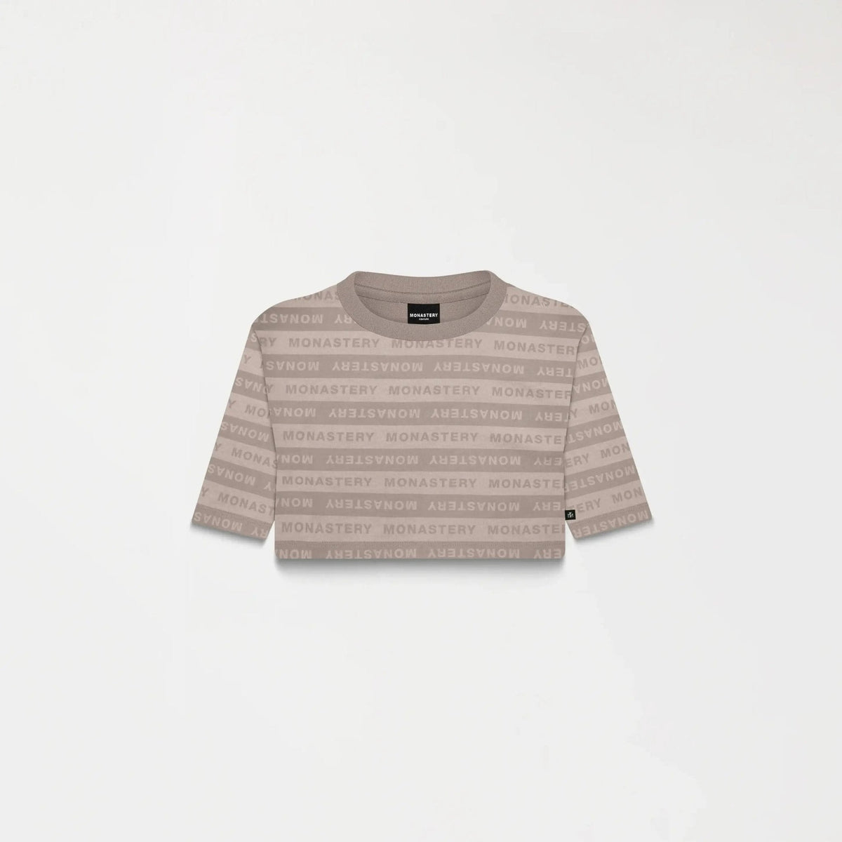 ASH CROP TOP WOMEN TAUPE GRAY - Monastery | Tienda Oficial Colombia