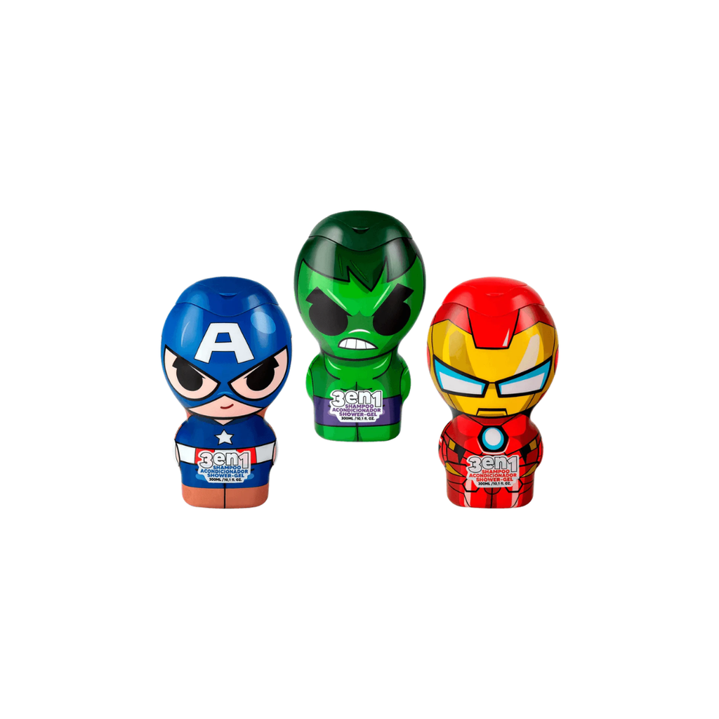 GT Avengers Marvel SH 3 en 1 2D Mix 300 ml. (3 MIX)