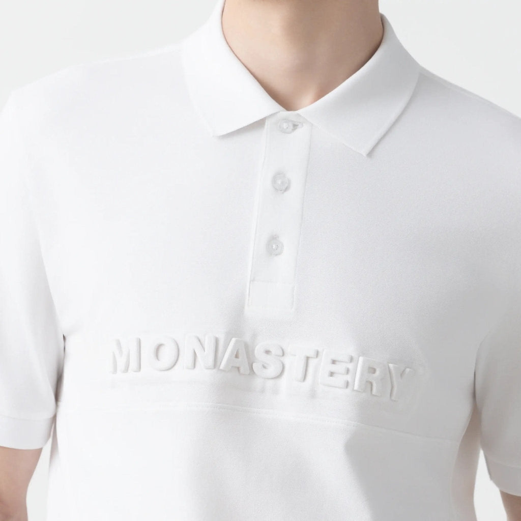 AVRA POLO MEN WHITE - Monastery | Tienda Oficial Colombia