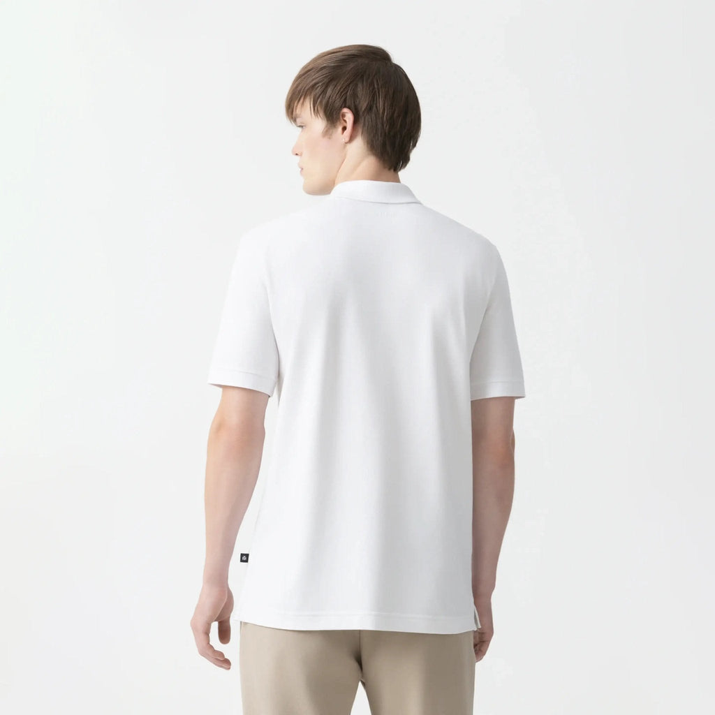 AVRA POLO MEN WHITE - Monastery | Tienda Oficial Colombia