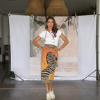 Pareo Sarong 005 – Zebra Orange