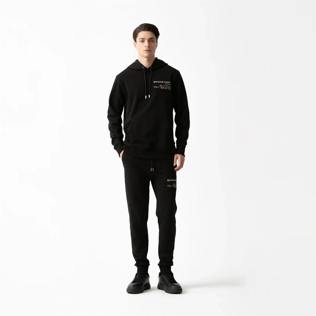BACKTON HOODIE MEN BLACK - Monastery | Tienda Oficial Colombia