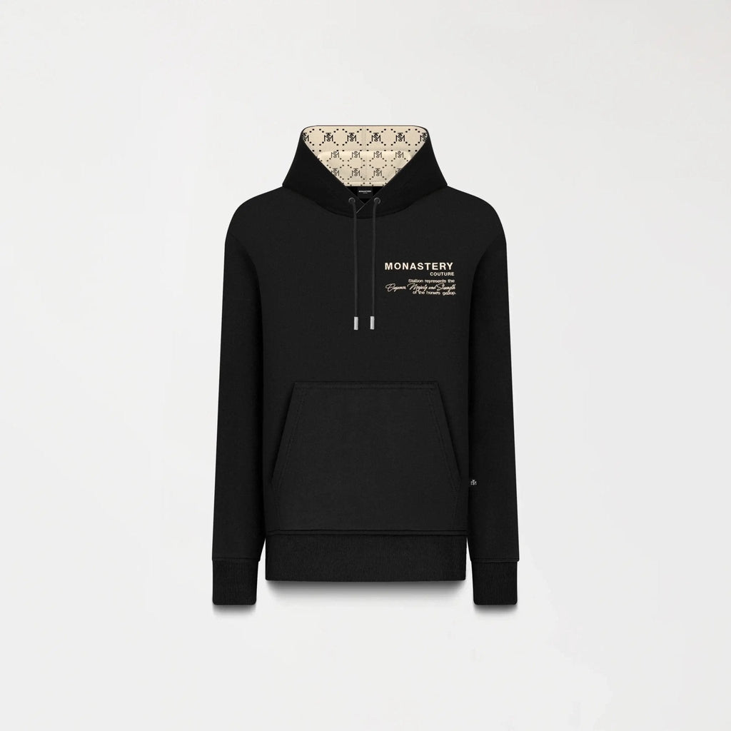 BACKTON HOODIE MEN BLACK - Monastery | Tienda Oficial Colombia