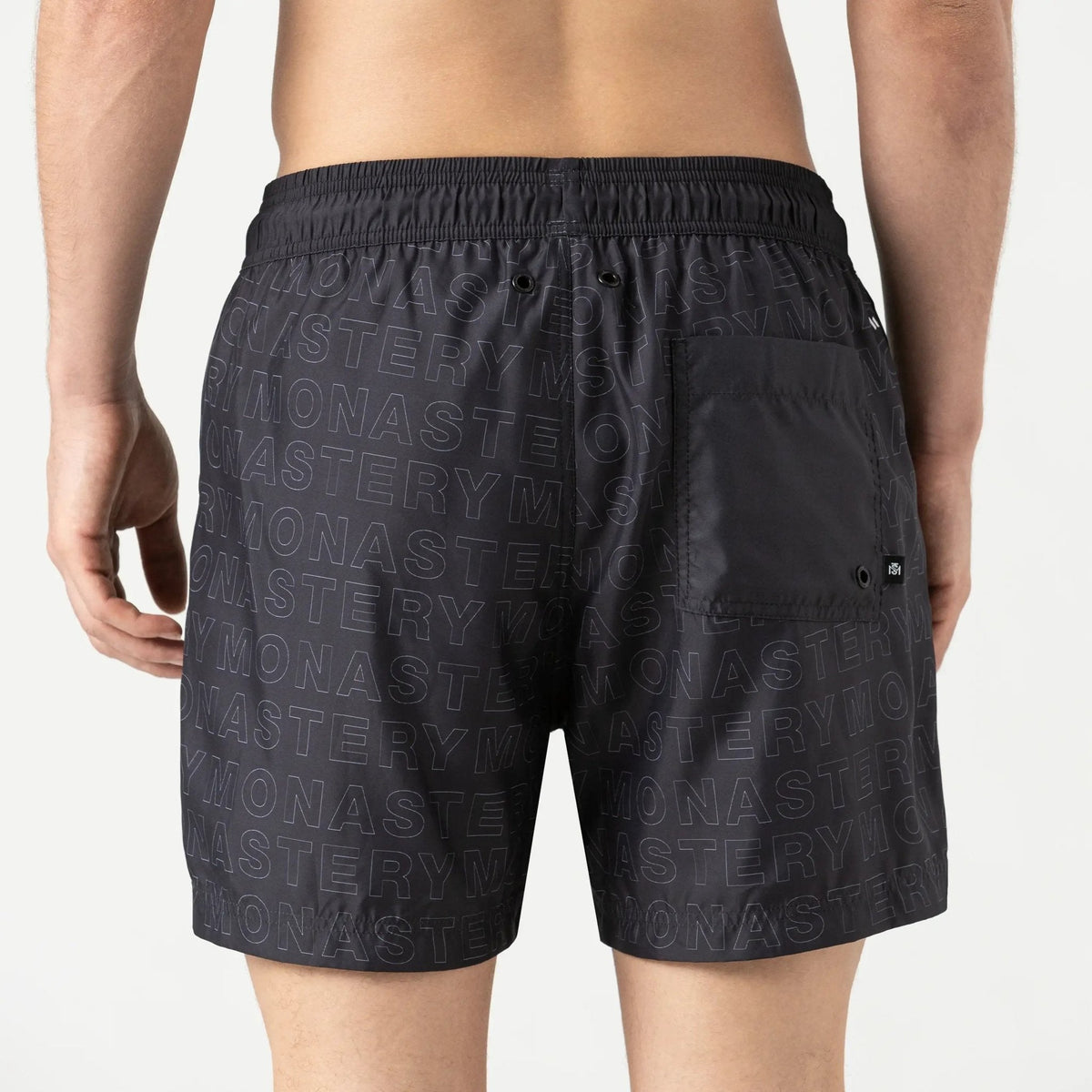 BAHAM 1 SWIM SHORT MEN BLACK - Monastery | Tienda Oficial Colombia