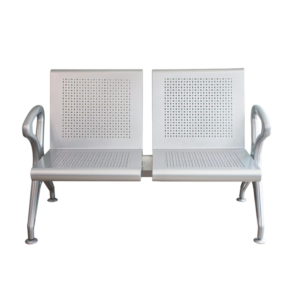 BANCADA STARKEN PARA 2 PERSONAS DE ALUMINIO SILVER