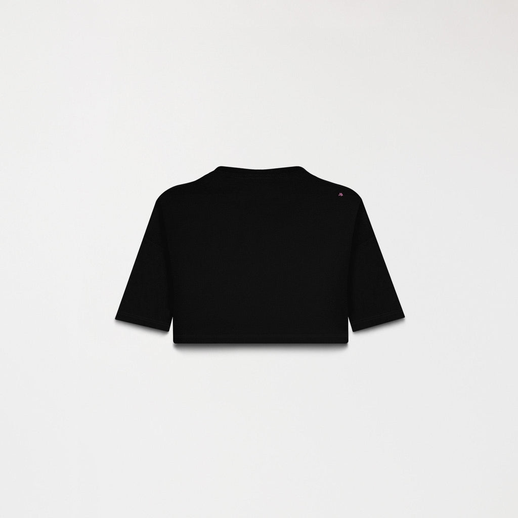 BAOSHE CROP TOP WOMEN BLACK - Monastery | Tienda Oficial Colombia