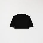 BAOSHE CROP TOP WOMEN BLACK - Monastery | Tienda Oficial Colombia
