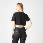 BAOSHE CROP TOP WOMEN BLACK - Monastery | Tienda Oficial Colombia
