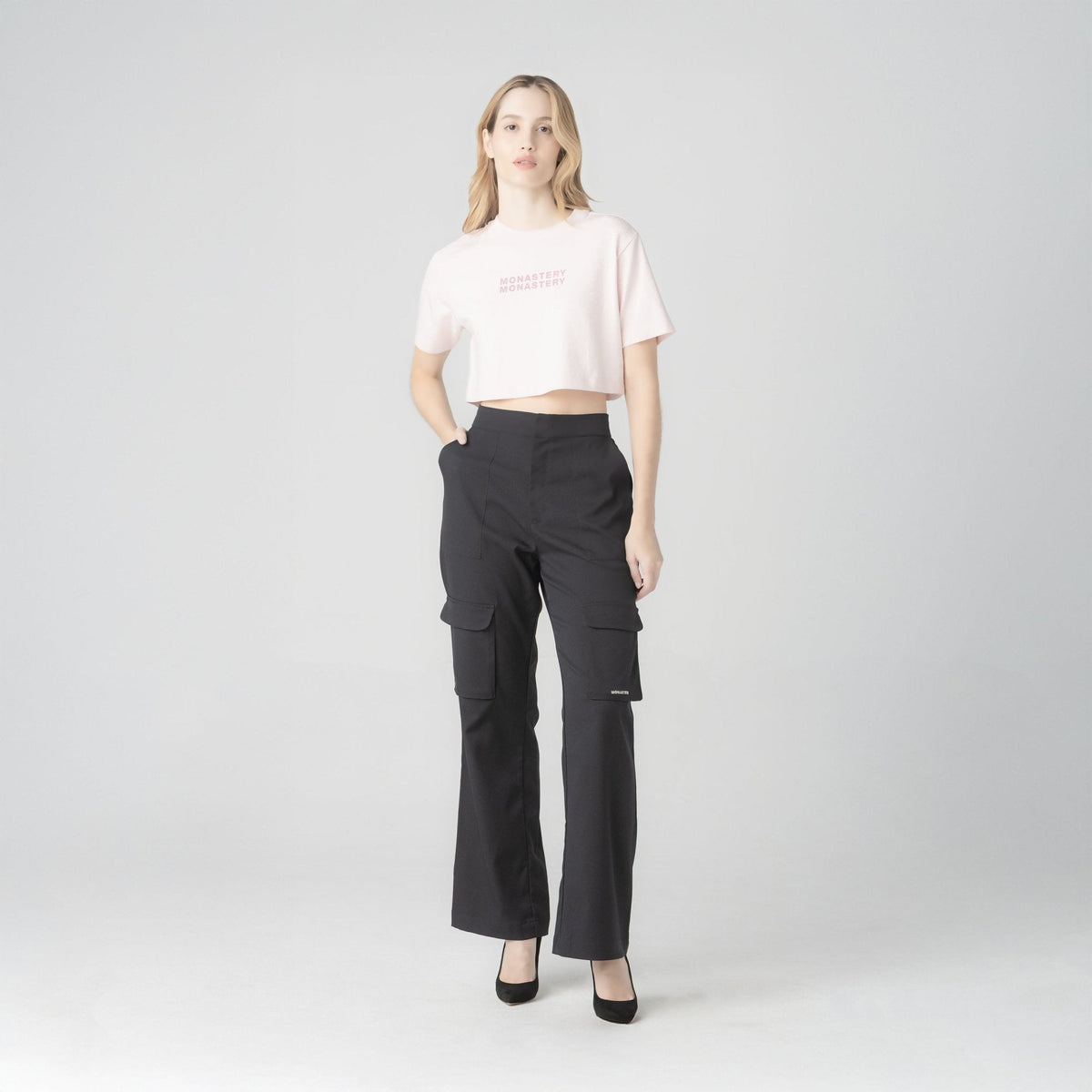 BAOSHE CROP TOP WOMEN PALE LILAC - Monastery | Tienda Oficial Colombia