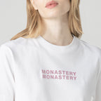 BAOSHE CROP TOP WOMEN WHITE - Monastery | Tienda Oficial Colombia