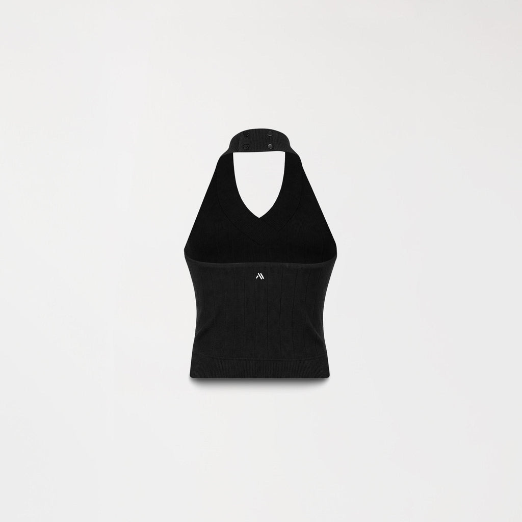 BARAQ KNITTED TOP WOMEN BLACK - Monastery | Tienda Oficial Colombia