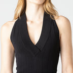 BARAQ KNITTED TOP WOMEN BLACK - Monastery | Tienda Oficial Colombia