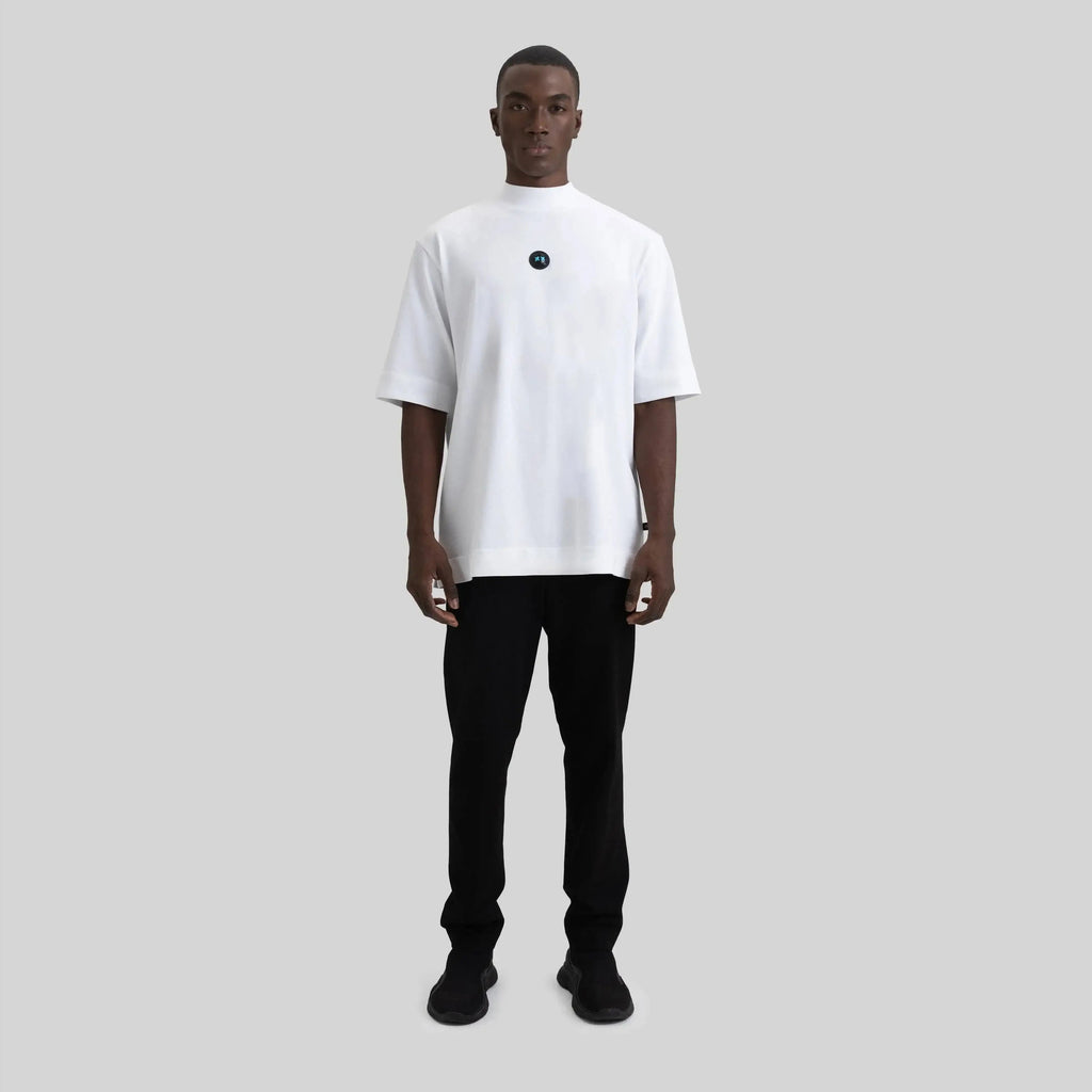 BARCHETTA T-SHIRT OVERSIZED WHITE - Monastery | Tienda Oficial Colombia