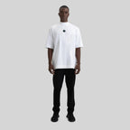 BARCHETTA T-SHIRT OVERSIZED WHITE - Monastery | Tienda Oficial Colombia