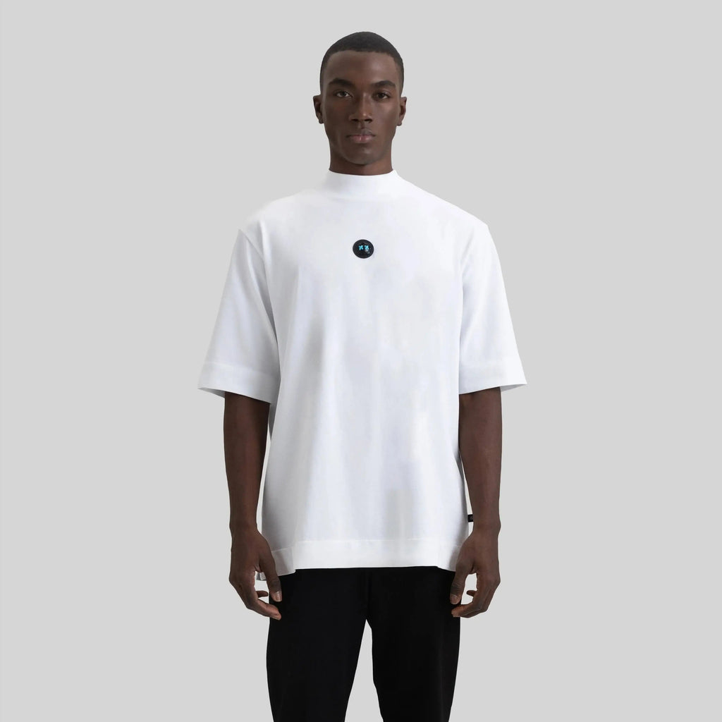 BARCHETTA T-SHIRT OVERSIZED WHITE - Monastery | Tienda Oficial Colombia