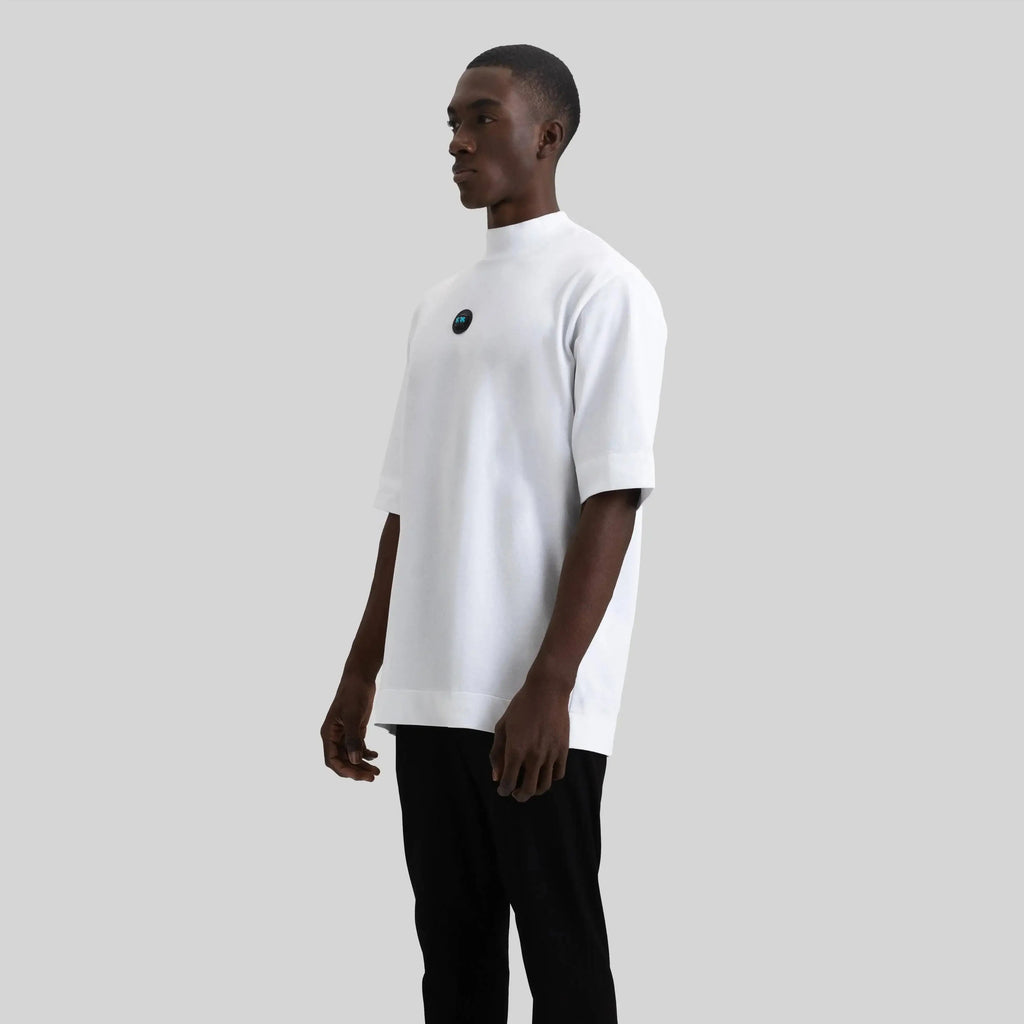 BARCHETTA T-SHIRT OVERSIZED WHITE - Monastery | Tienda Oficial Colombia