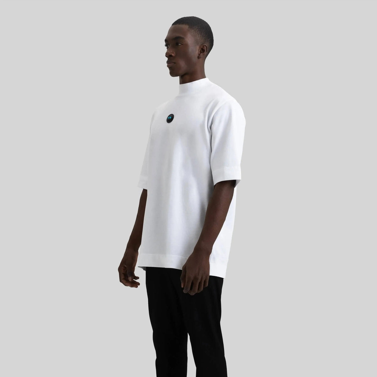 BARCHETTA T-SHIRT OVERSIZED WHITE - Monastery | Tienda Oficial Colombia