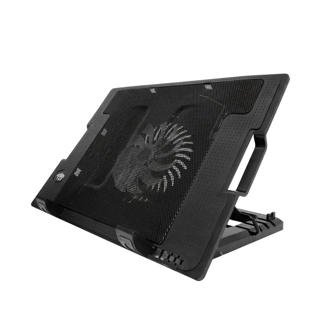BASE ARGOM PARA NOTEBOOK 2PORT HUB USB5 AJUSTABLES