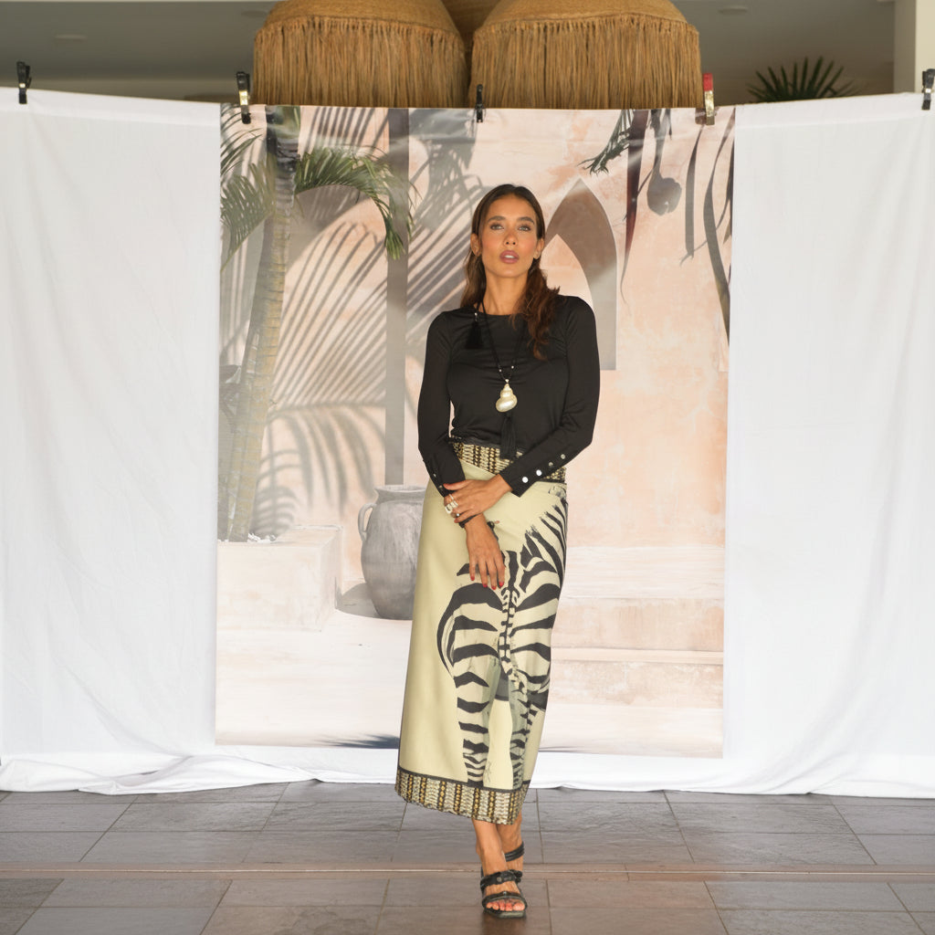 Pareo Sarong 001 – Zebra Art