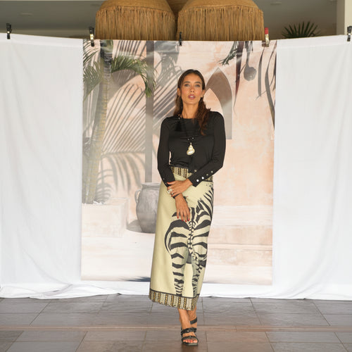 Pareo Sarong 001 – Zebra Art