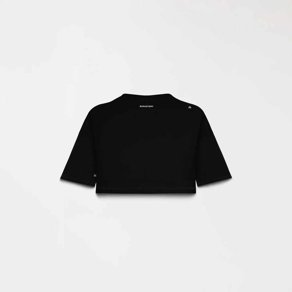 BEHN CROP TOP WOMEN BLACK - Monastery | Tienda Oficial Colombia