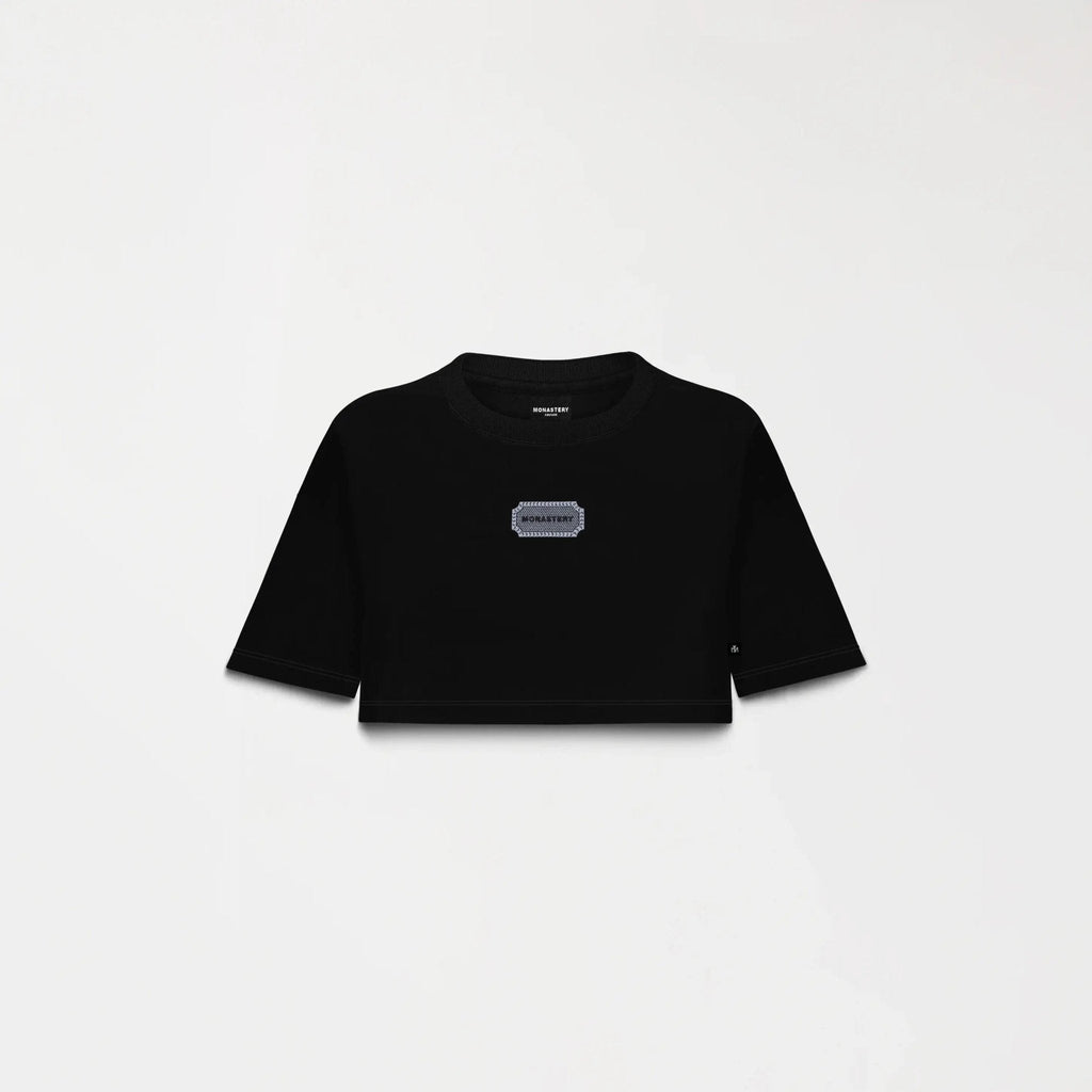 BEHN CROP TOP WOMEN BLACK - Monastery | Tienda Oficial Colombia