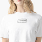 BEHN CROP TOP WOMEN WHITE - Monastery | Tienda Oficial Colombia