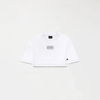 BEHN CROP TOP WOMEN WHITE - Monastery | Tienda Oficial Colombia