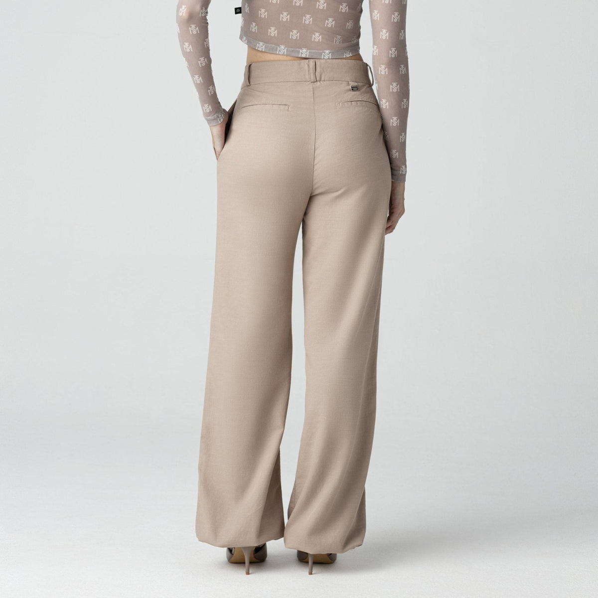 BEZEK PANT WOMEN SIMPLY TAUPE - Monastery | Tienda Oficial Colombia