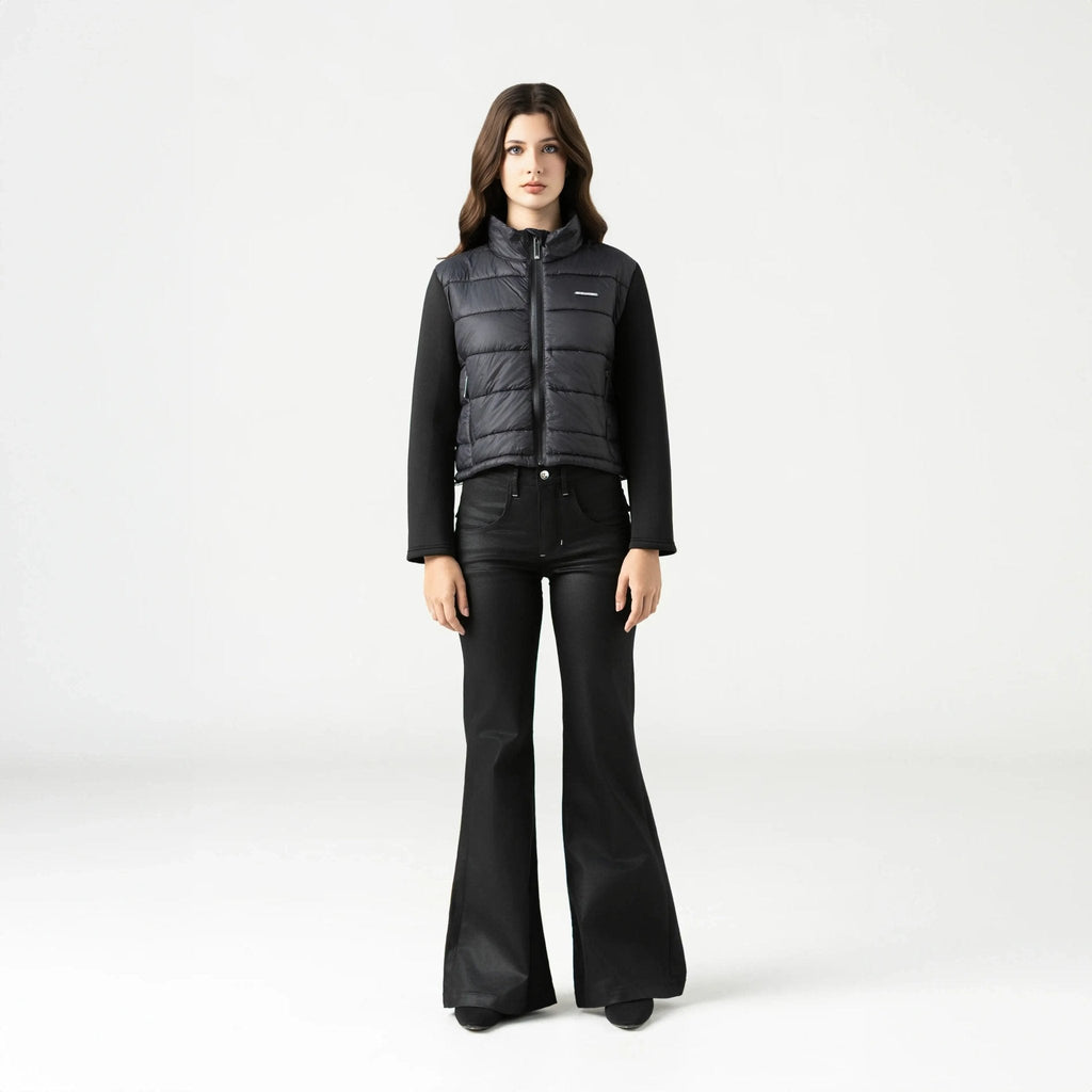 BHERA PUFF JACKET WOMEN BLACK - Monastery | Tienda Oficial Colombia