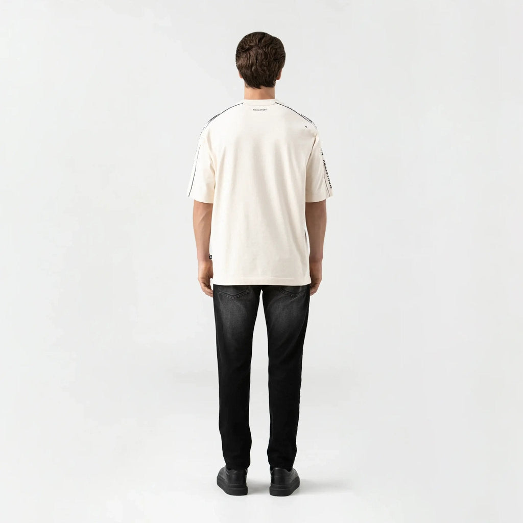 BLACKFORD T - SHIRT OVERSIZED MEN SAND DOLLAR - Monastery | Tienda Oficial Colombia