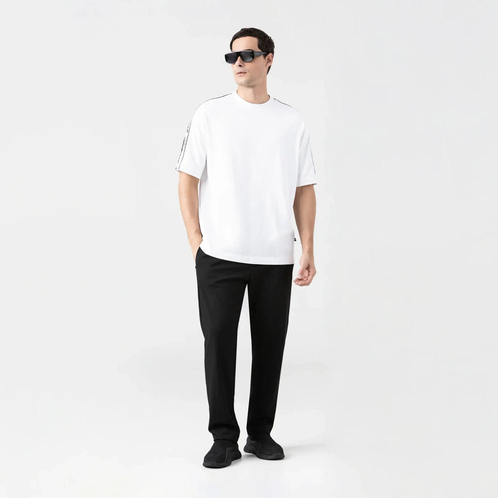 BLACKFORD T - SHIRT OVERSIZED MEN WHITE - Monastery | Tienda Oficial Colombia