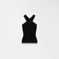 BLAIR KNITTED TOP WOMEN BLACK - Monastery | Tienda Oficial Colombia