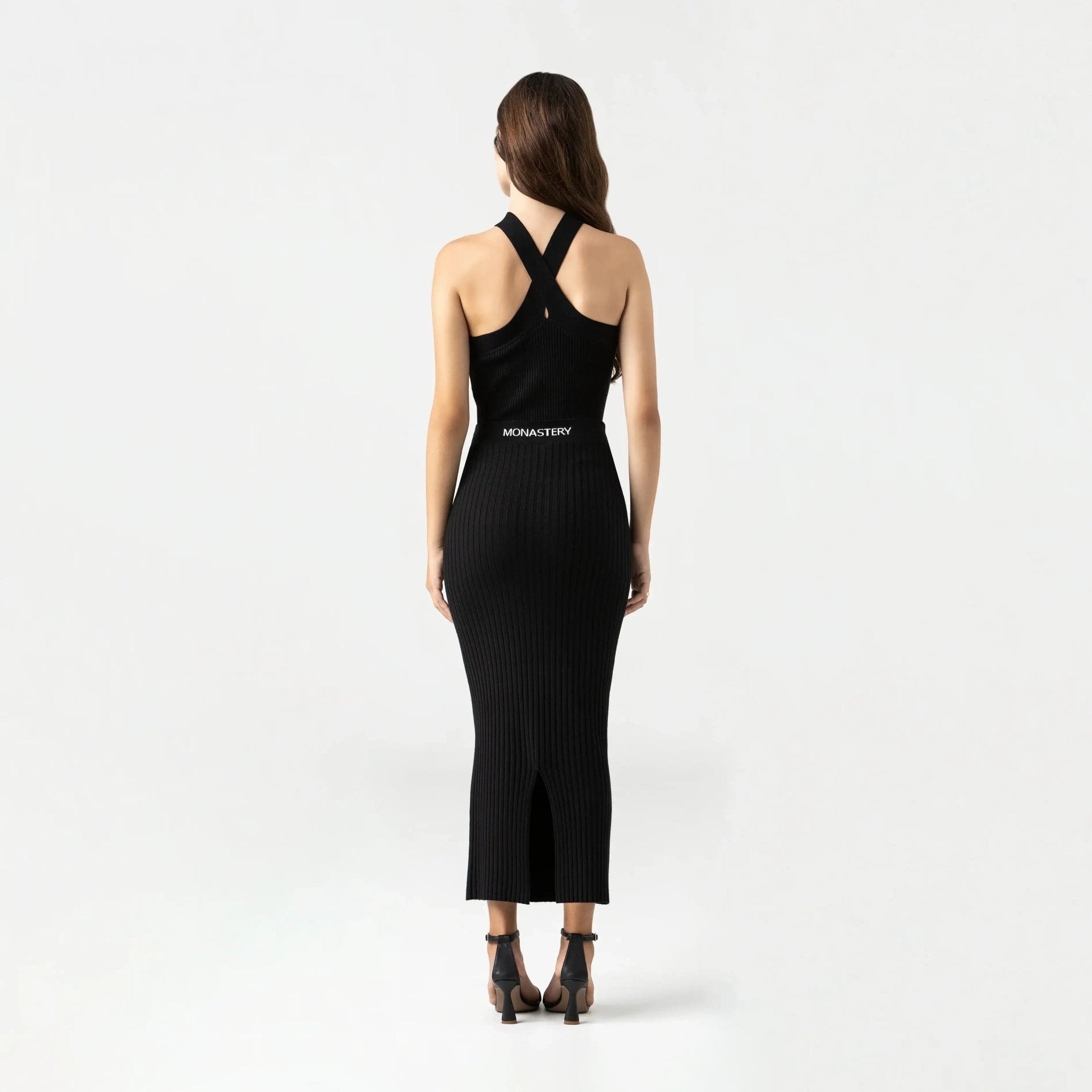 BLAIR KNITTED TOP WOMEN BLACK - Monastery | Tienda Oficial Colombia