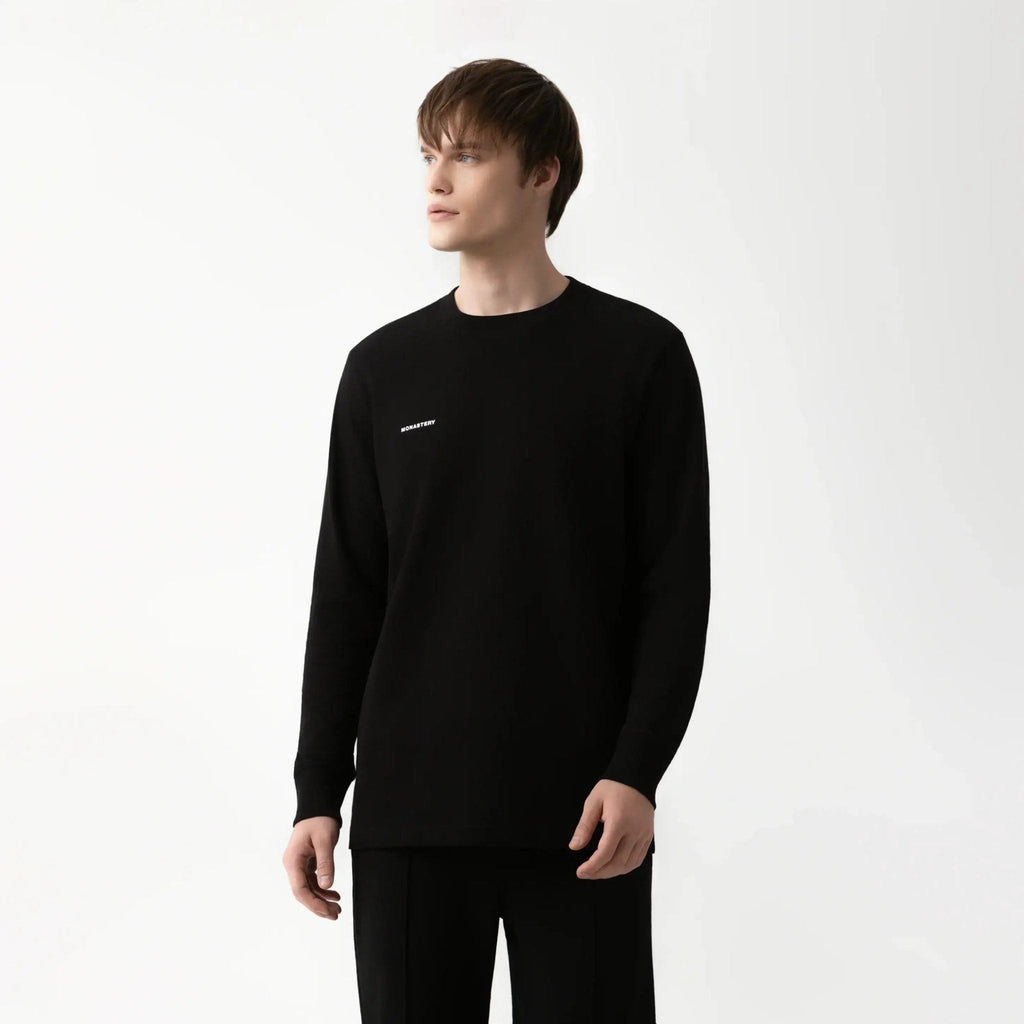 BLANCARD LONG SLEEVE MEN BLACK - Monastery | Tienda Oficial Colombia