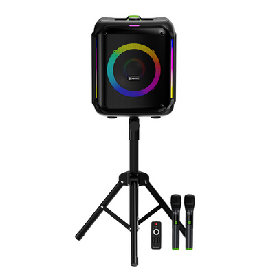 BOCINA KLIPX ULTRABLASTER PORTABLE WMICTRIPODE 1500W BLACK