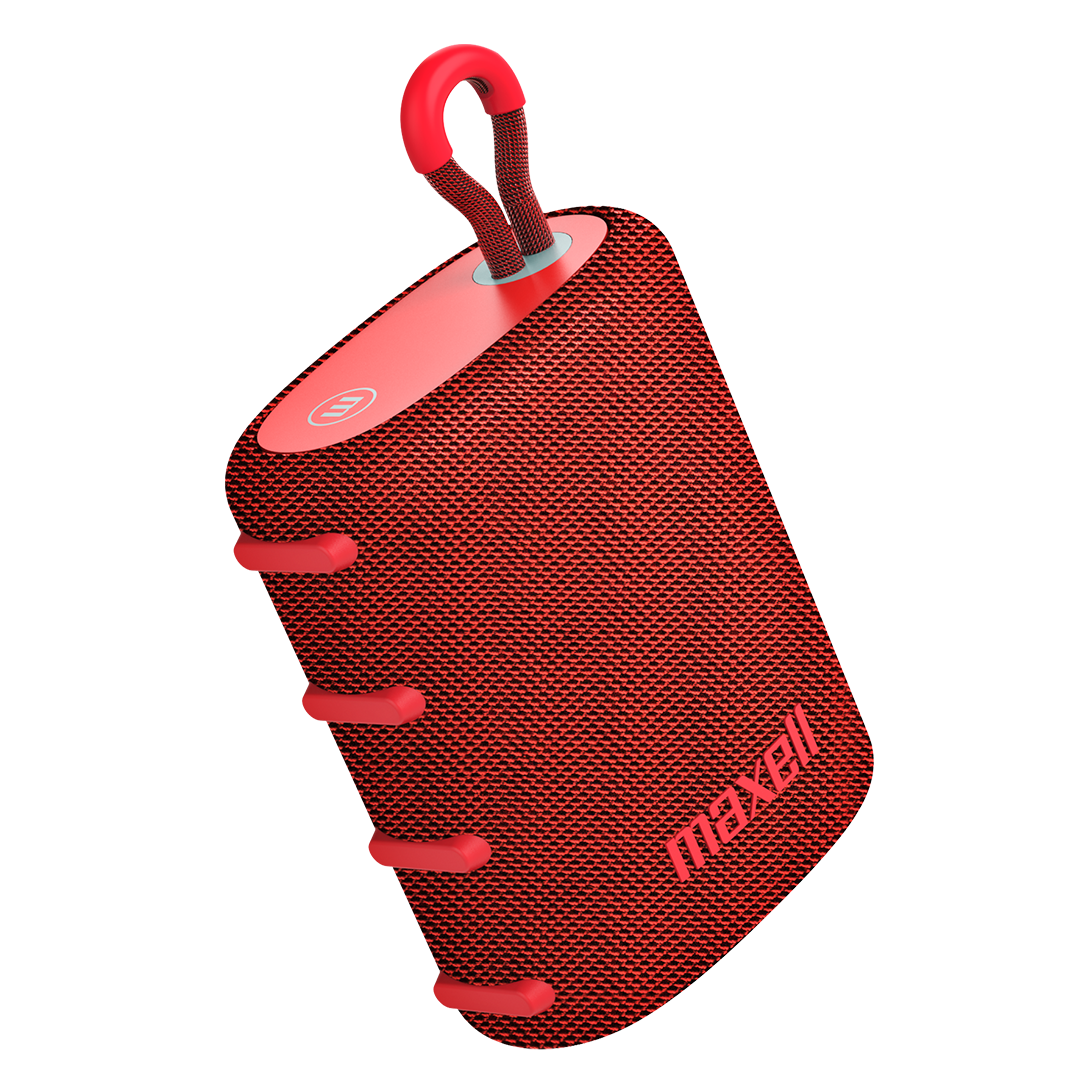 BOCINA MAXELL BTNOMAD WIRELESS WARTERPROOF RED