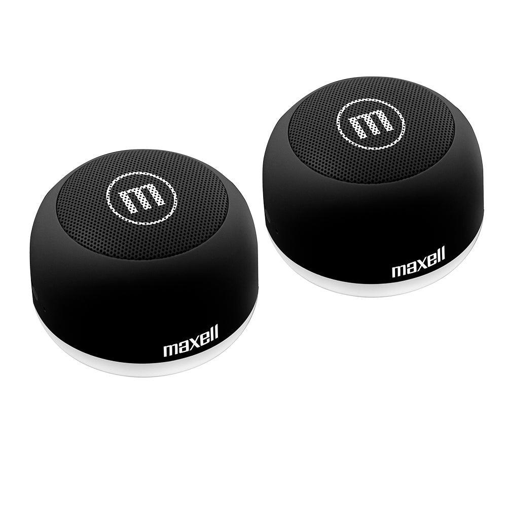 BOCINA MAXELL BTTWS MINI SPEAKER LED BLACK