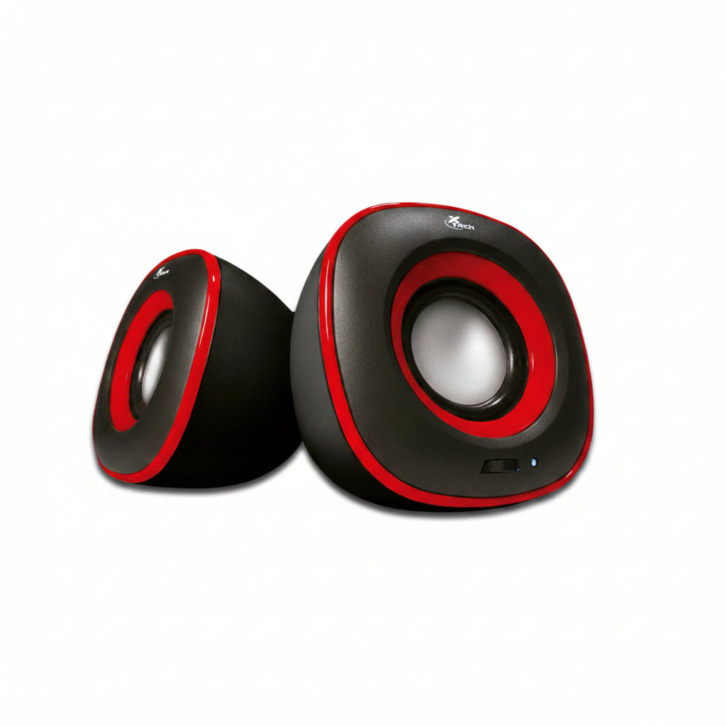 BOCINA PARA PC XTECH 20 6WUSB35MM RED