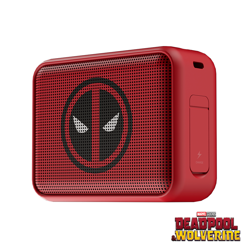 BOCINA PORTATIL KLIPX NITRO DEADPOOL BTRED