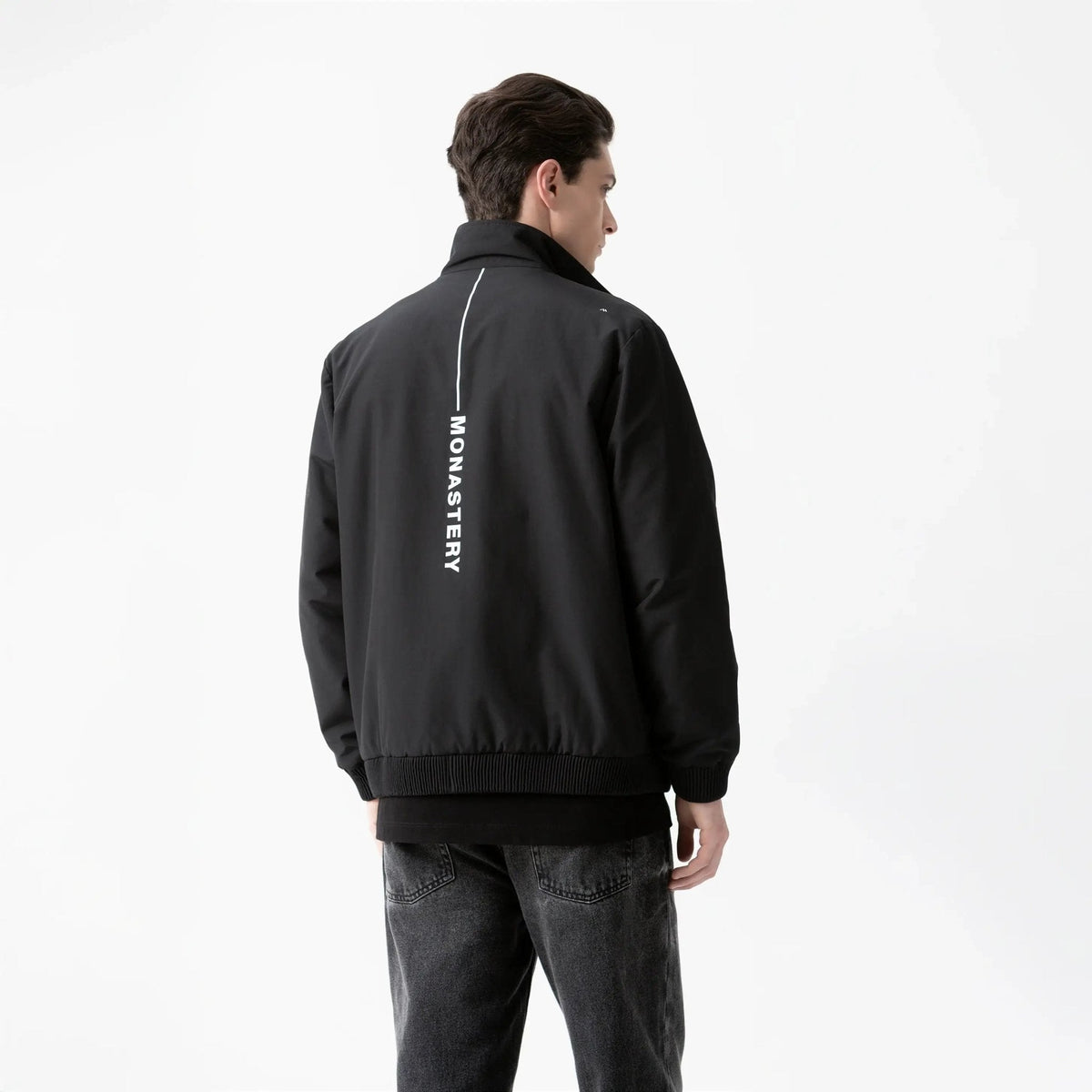 BOISE WINDBREAKER JACKET MEN BLACK - Monastery | Tienda Oficial Colombia